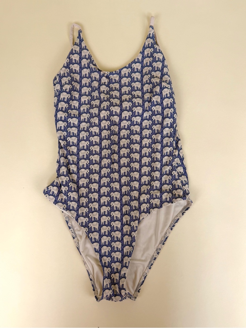 Roller rabbit Girls Navy Elephant Print One-Piece Swimsuit